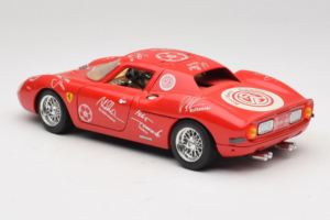 Ferrari 250 LM レッド ホワイト Essen Autographs リミテッドエディション Bburago 1:18 3033-P4 メタル - 画像 7/8