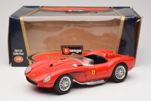 Ferrari 250 Testa Rossa #14 レッド Replacement Box 1957 Bburago 1:18 3007-R1 メタル - 画像 8/8
