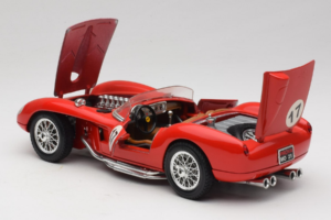 Ferrari 250 Testa Rossa #17 レッド 1957 Bburago 1:18 3007-R4 メタル - 画像 5/8