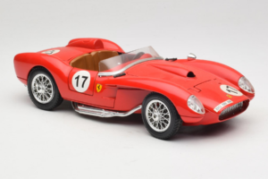 Ferrari 250 Testa Rossa #17 レッド 1957 Bburago 1:18 3007-R4 メタル - 画像 6/8