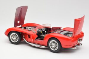 Ferrari 250 Testa Rossa レッド Bburago 1:18 3007 メタル - 画像 5/8