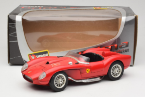 Ferrari 250 Testa Rossa #4 レッド Replacement Box 1957 Bburago 1:18 3007-R6 メタル - 画像 8/8