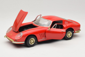 Ferrari 275 GTB/4 レッド ERTL 1:18 7493-P1 メタル - 画像 2/8
