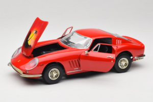 Ferrari 275 GTB/4 レッド フード上のヤシの木 ERTL 1:18 7483-P1 メタル - 画像 2/8