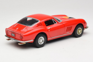Ferrari 275 GTB/4 レッド フード上のヤシの木 ERTL 1:18 7483-P1 メタル - 画像 3/8