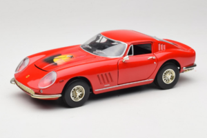 Ferrari 275 GTB/4 レッド フード上のヤシの木 ERTL 1:18 7483-P1 メタル