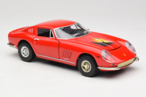 Ferrari 275 GTB/4 レッド フード上のヤシの木 ERTL 1:18 7483-P1 メタル - 画像 6/8