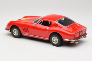 Ferrari 275 GTB/4 レッド フード上のヤシの木 ERTL 1:18 7483-P1 メタル - 画像 7/8