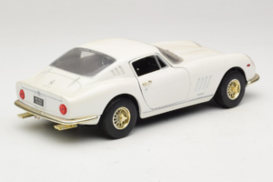 Ferrari 275 GTB/4 ホワイト ERTL 1:18 7493 メタル - 画像 3/8