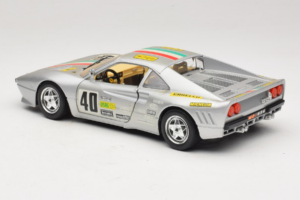 Ferrari 288 GTO #40 シルバー 1984 Bburago 1:18 3027-S1 メタル - 画像 7/8