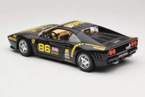 Ferrari 288 GTO #86 ブラック リミテッドエディション 1984 Bburago 1:18 3027-B1 メタル - 画像 7/8