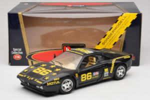 Ferrari 288 GTO #86 ブラック リミテッドエディション 1984 Bburago 1:18 3027-B1 メタル - 画像 8/8
