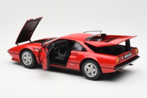 Ferrari 308 GTB Quattrovalvole レッド Kyosho 1:18 08182R メタル - 画像 5/8