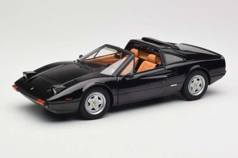 Ferrari 308 GTS ブラック Hot Wheels 1:18 P9899 メタル