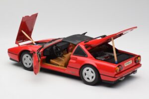 Ferrari 328 GTS レッド Anson 1:18 TY11078 メタル - 画像 5/8