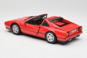 Ferrari 328 GTS レッド Anson 1:18 TY11078 メタル - 画像 7/8