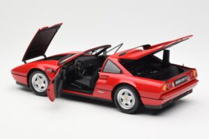 Ferrari 328 GTS レッド Kyosho 1:18 08185R メタル - 画像 5/8