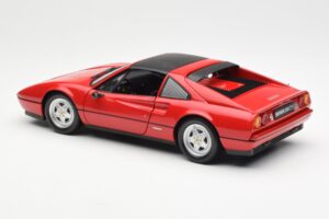 Ferrari 328 GTS レッド Kyosho 1:18 08185R メタル - 画像 7/8