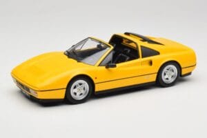 Ferrari 328 GTS イエロー KK-Scale 1:18 KKDC180552 メタル