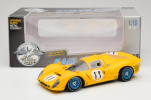 Ferrari 330 P4 #11 イエロー Spa-Francorchamps 1967 Eagles Race 1:18 38007-Y1 メタル - 画像 8/8