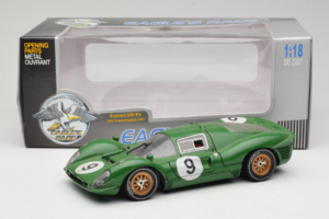 Ferrari 330 P4 #9 グリーン Spa-Francorchamps 1967 Eagles Race 1:18 41007 メタル - 画像 8/8
