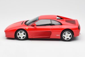 Ferrari 348 GTB レッド GT Spirit 1:18 GT331 レジン - 画像 3/6