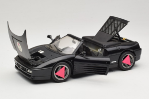 Ferrari 348 Spider ブラック Mira 1:18 6181 メタル - 画像 2/8