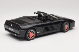 Ferrari 348 Spider ブラック Mira 1:18 6181 メタル - 画像 3/8