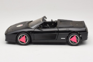 Ferrari 348 Spider ブラック Mira 1:18 6181 メタル - 画像 4/8