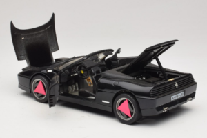 Ferrari 348 Spider ブラック Mira 1:18 6181 メタル - 画像 5/8