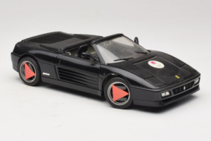 Ferrari 348 Spider ブラック Mira 1:18 6181 メタル - 画像 6/8
