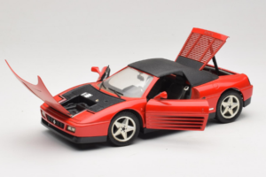Ferrari 348 Spider レッド Mira 1:18 6180 メタル - 画像 2/8