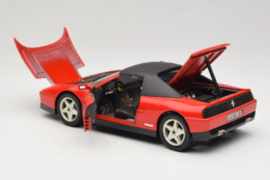 Ferrari 348 Spider レッド Mira 1:18 6180 メタル - 画像 5/8