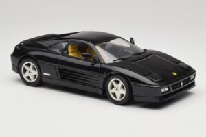 Ferrari 348 TB ブラック Mira 1:18 6101-R1 メタル - 画像 6/8