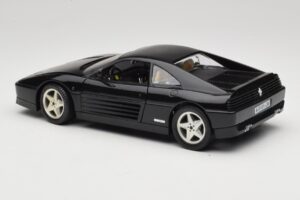 Ferrari 348 TB ブラック Mira 1:18 6101-R1 メタル - 画像 7/8