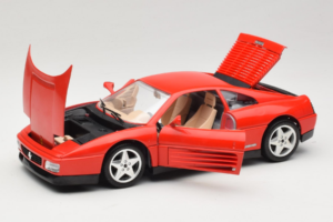Ferrari 348 tb レッド Bburago 1:18 3039 メタル - 画像 2/8