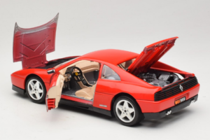 Ferrari 348 tb レッド Bburago 1:18 3039 メタル - 画像 5/8