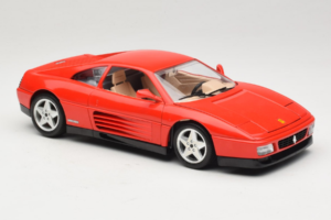 Ferrari 348 tb レッド Bburago 1:18 3039 メタル - 画像 6/8