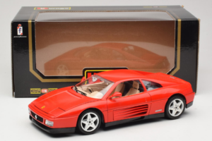 Ferrari 348 tb レッド Bburago 1:18 3039 メタル - 画像 8/8