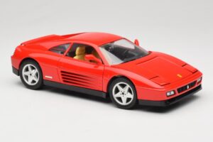 Ferrari 348 TB レッド Mira 1:18 6101 メタル - 画像 6/8