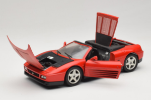 Ferrari 348 TB レッド Bburago 1:18 3039-P4 メタル - 画像 2/8