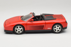 Ferrari 348 TB レッド Bburago 1:18 3039-P4 メタル - 画像 4/8