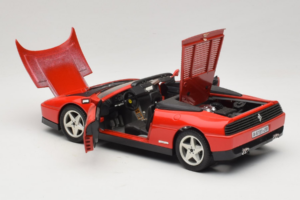 Ferrari 348 TB レッド Bburago 1:18 3039-P4 メタル - 画像 5/8
