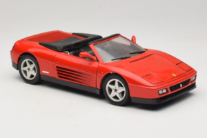 Ferrari 348 TB レッド Bburago 1:18 3039-P4 メタル - 画像 6/8