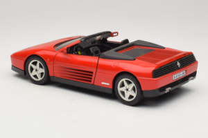 Ferrari 348 TB レッド Bburago 1:18 3039-P4 メタル - 画像 7/8