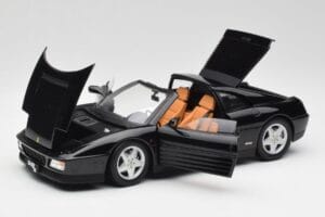 Ferrari 348 TS ブラック Hot Wheels 1:18 X5481 メタル - 画像 2/8