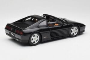 Ferrari 348 TS ブラック Hot Wheels 1:18 X5481 メタル - 画像 3/8