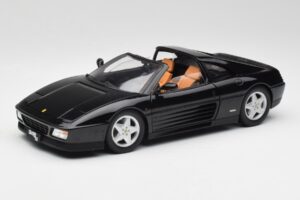 Ferrari 348 TS ブラック Hot Wheels 1:18 X5481 メタル