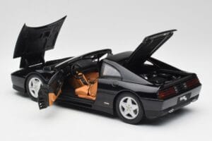 Ferrari 348 TS ブラック Hot Wheels 1:18 X5481 メタル - 画像 5/8