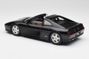 Ferrari 348 TS ブラック Hot Wheels 1:18 X5481 メタル - 画像 7/8